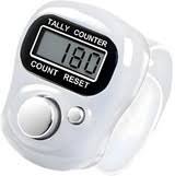 Mini Tasbeeh counter - White